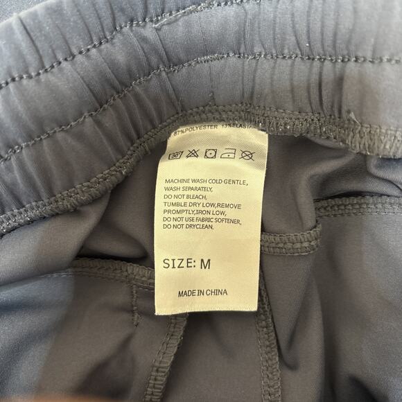 G Gradual Joggers Lot 2 Men's Navy Gray Athletic Performance Pants Zip Pockets M - Picture 8 of 12